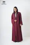 A-Line Marron Abaya