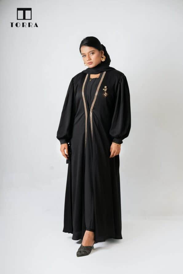AFIFA ABAYA | BLACK