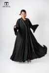 A-Line Black Abaya