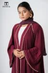 A-Line Marron Abaya