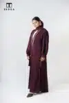 AFIFA ABAYA MARRON