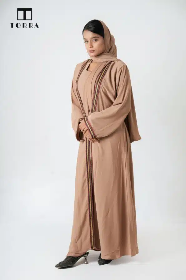 KASHFIYA ABAYA CAMEL