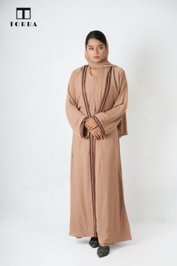 KASHFIYA ABAYA CAMEL