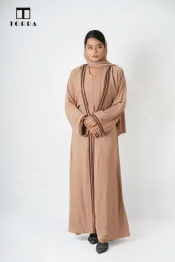 KASHFIYA ABAYA CAMEL