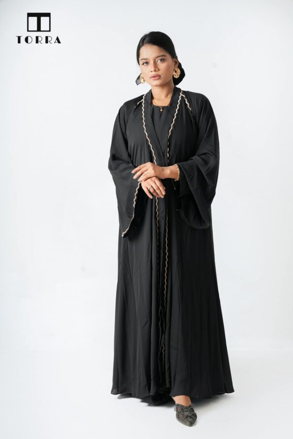 A-LINE BLACK ABAYA