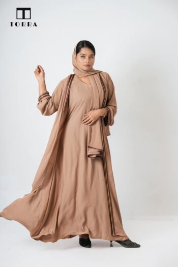 KASHFIYA ABAYA CAMEL