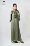 AFIFA ABAYA | SAGE GREEN