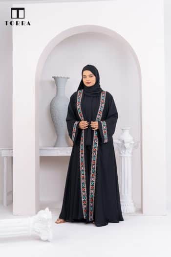 Floral Mosaic Lais Abaya