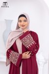 Sahara Abaya | Maroon