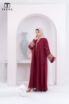 Sahara Abaya | Maroon
